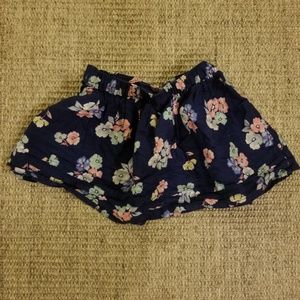 Kids navy blue skirt with elastic waist size 24M